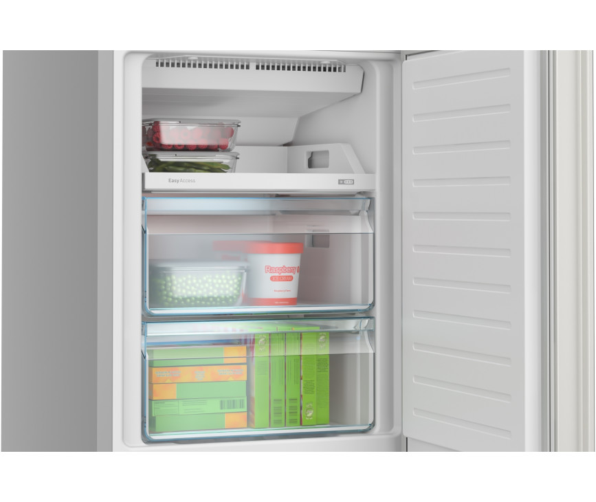 Bosch KGN33NSDB vrijstaande koelkast - zilver