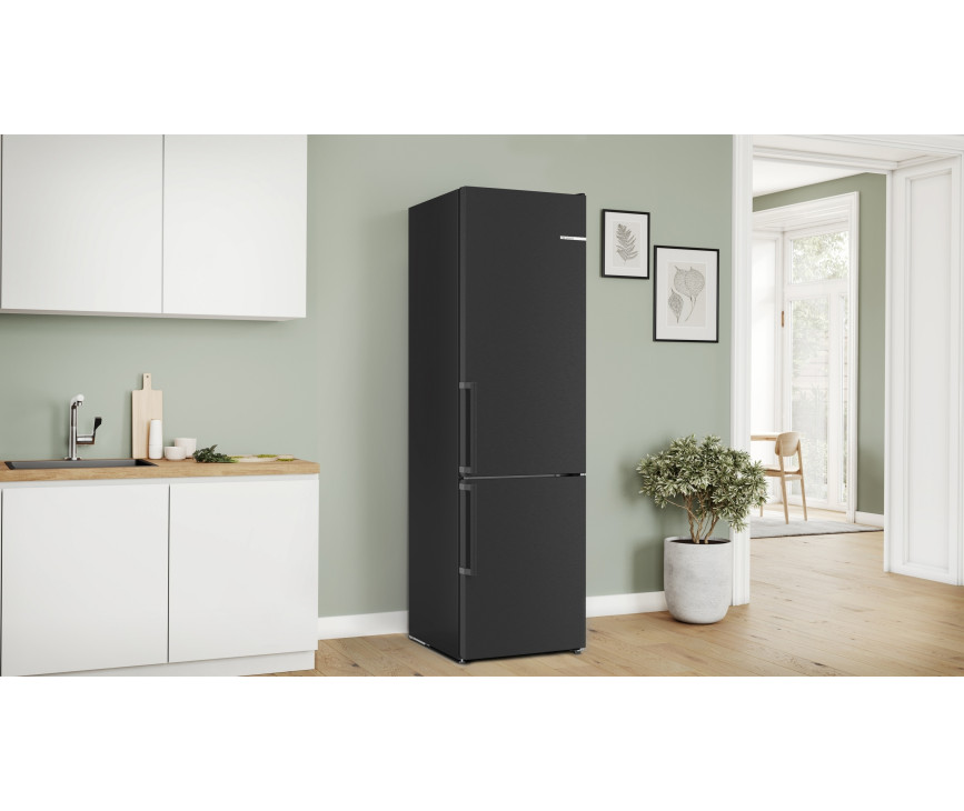 Bosch KGN39VXAT koel/vriescombinatie- blacksteel