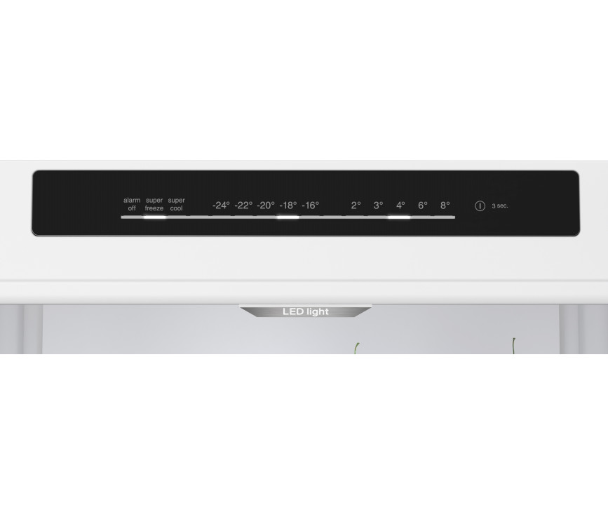 Bosch KGN39VXBT vrijstaande koelkast - blacksteel
