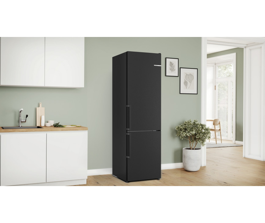 Bosch KGN39VXCT vrijstaande koelkast - blacksteel - nofrost