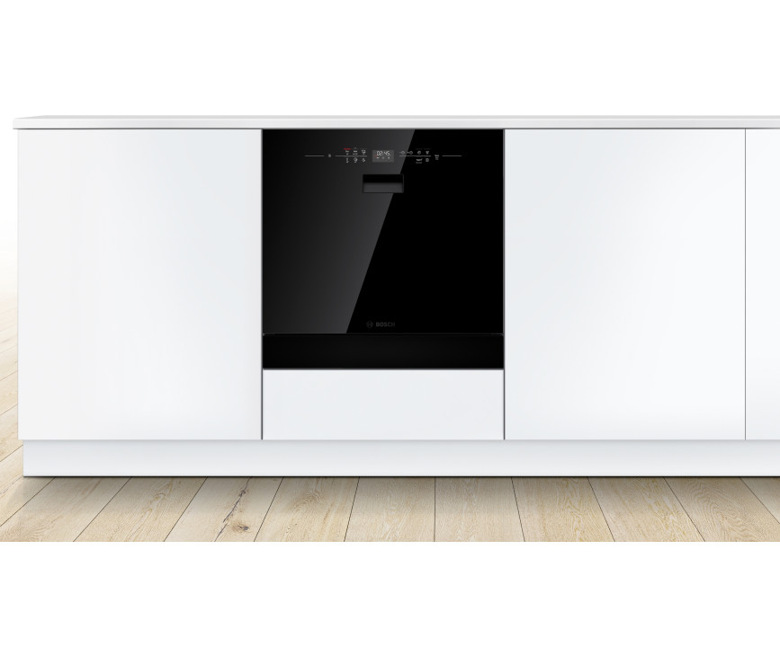 Bosch SCX6ITB00E compacte kleine onderbouw vaatwasser - zwart