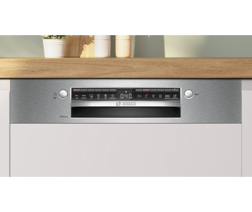Bosch SMI4HTS00E inbouw vaatwasser - rvs bedieningspaneel