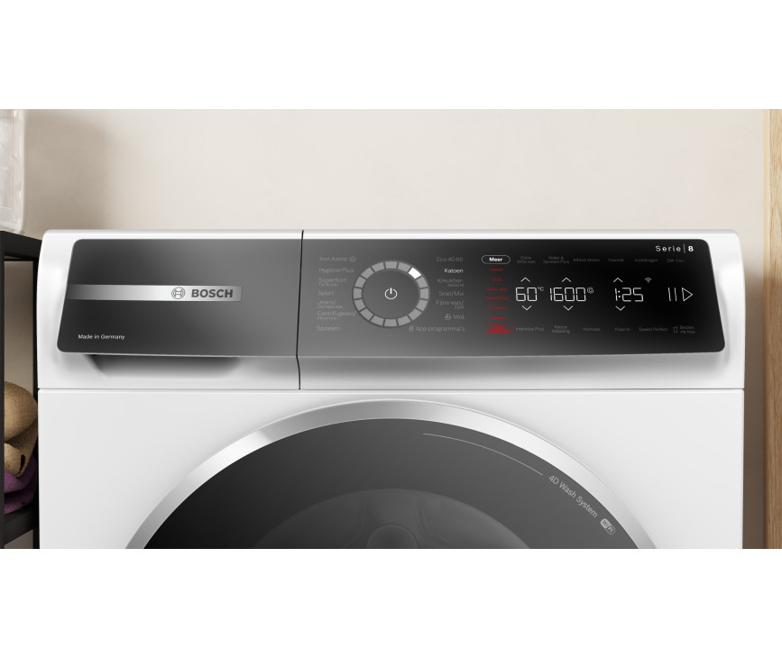 Bosch WGB2560BNL wasmachine