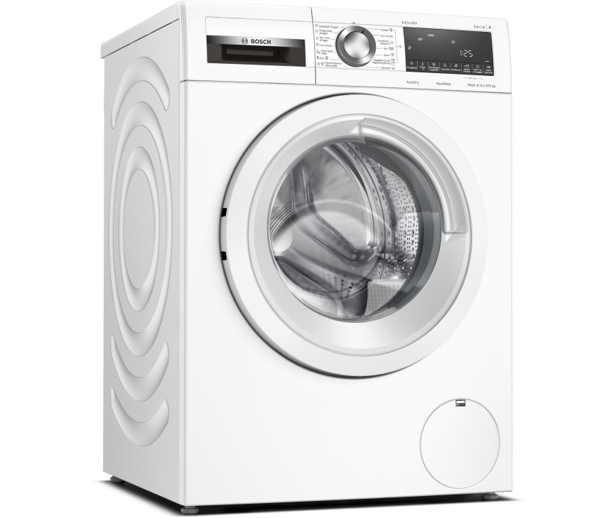Bosch WNA144V9NL was/droogcombinatie met 9 kg en 1400 toeren