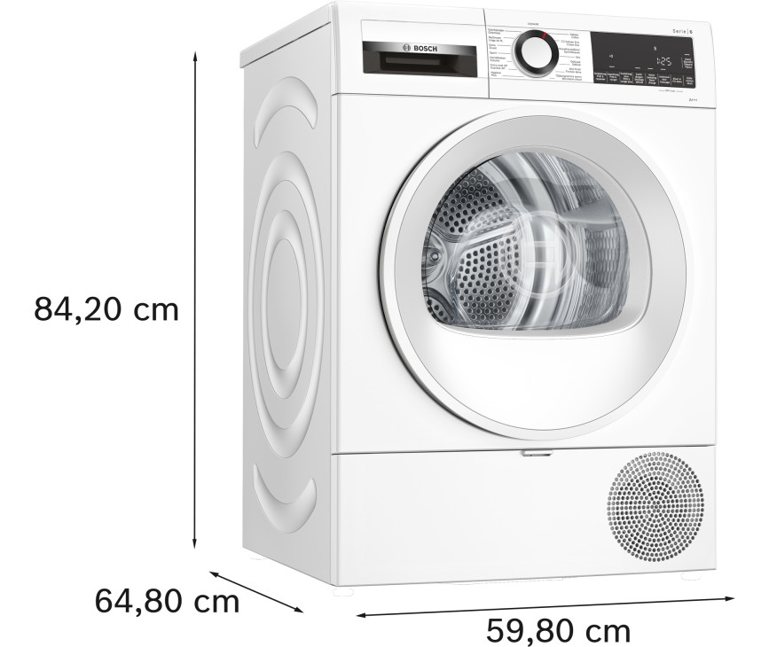 Bosch WQG233DEFG warmtepomp droger