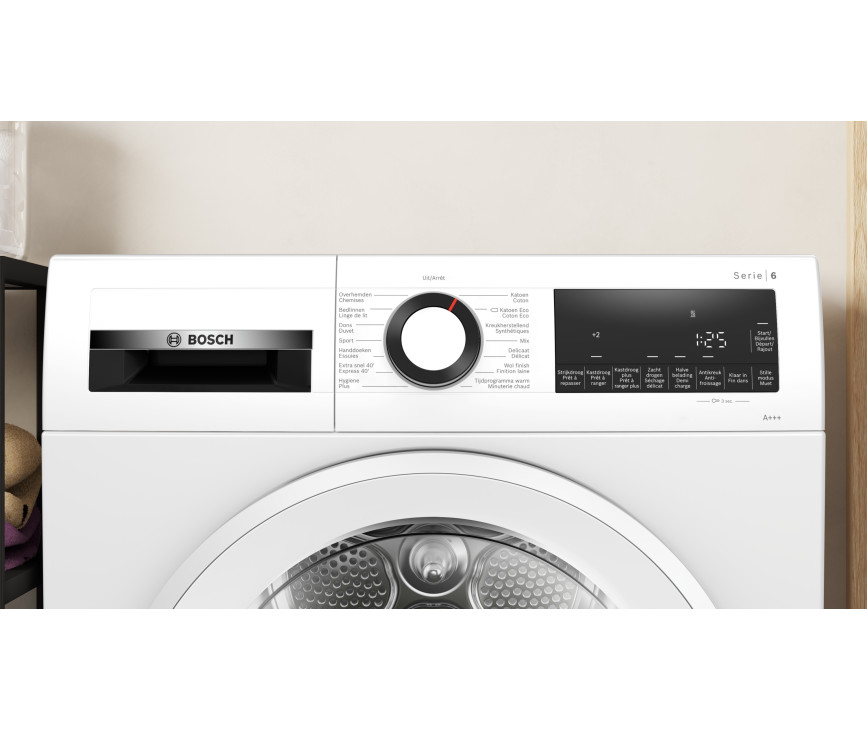 Bosch WQG233DEFG warmtepomp droger - wit