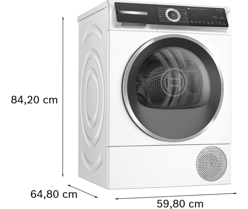 Bosch WQH246CLNL warmtepomp droger - wit