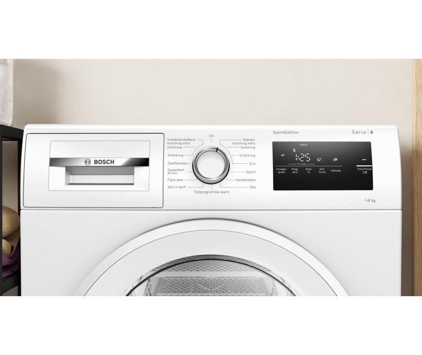 Bosch WTH8520MNL warmtepomp droger