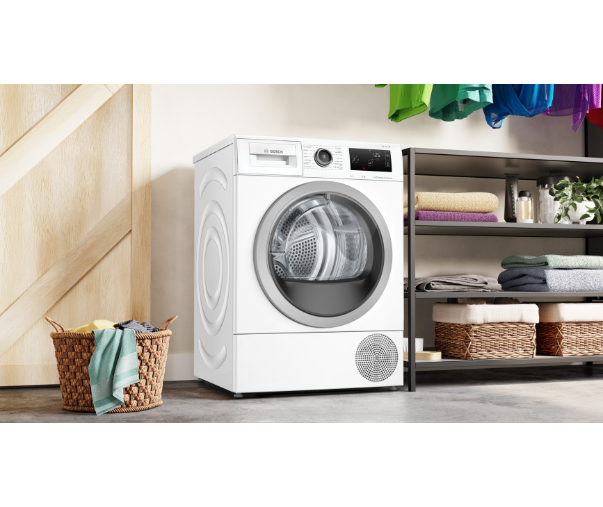 Bosch WTU87675NL warmtepomp droger - wit
