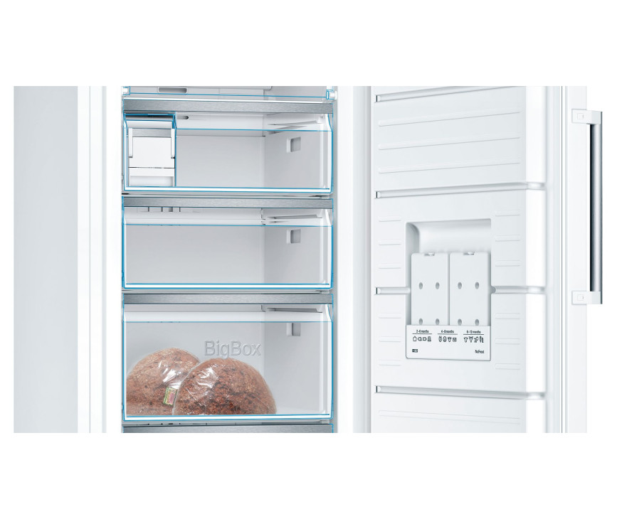 Bosch GSN51AWDV no-frost vrieskast / vriezer met 6 lades