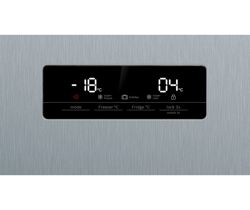 Bosch KAN93VIFP rvs side-by-side koelkast