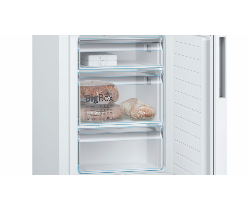 Bosch KGE36AWCA koelkast wit - 186 cm. hoog