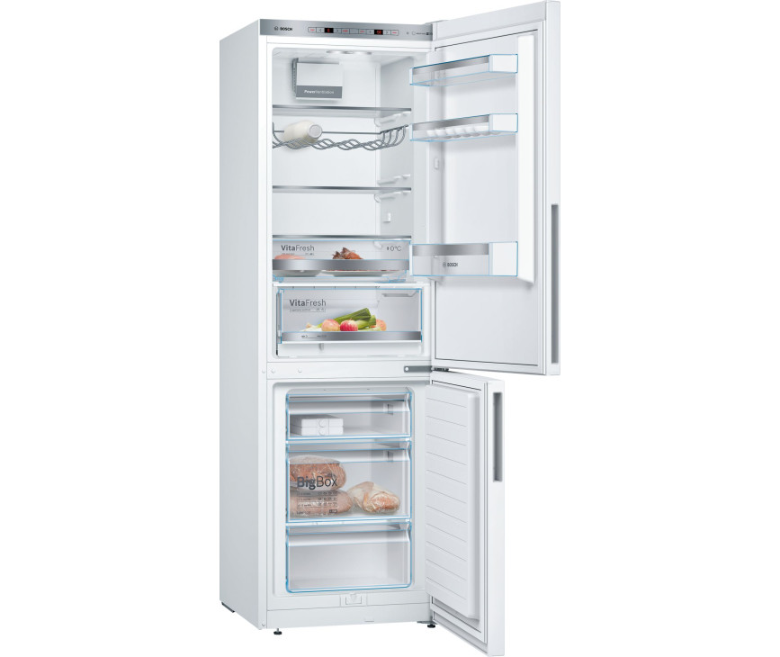 Bosch KGE36AWCA koelkast wit - 186 cm. hoog