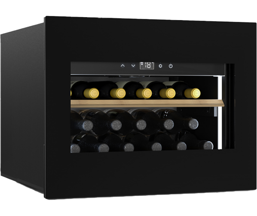 CASO WineDeluxe WD 17 inbouw wijnkoelkast - nis 45 cm.
