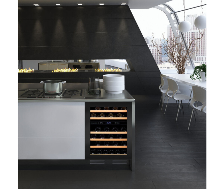 Dunavox DAUF-46.145DBH onderbouw wijnkoelkast