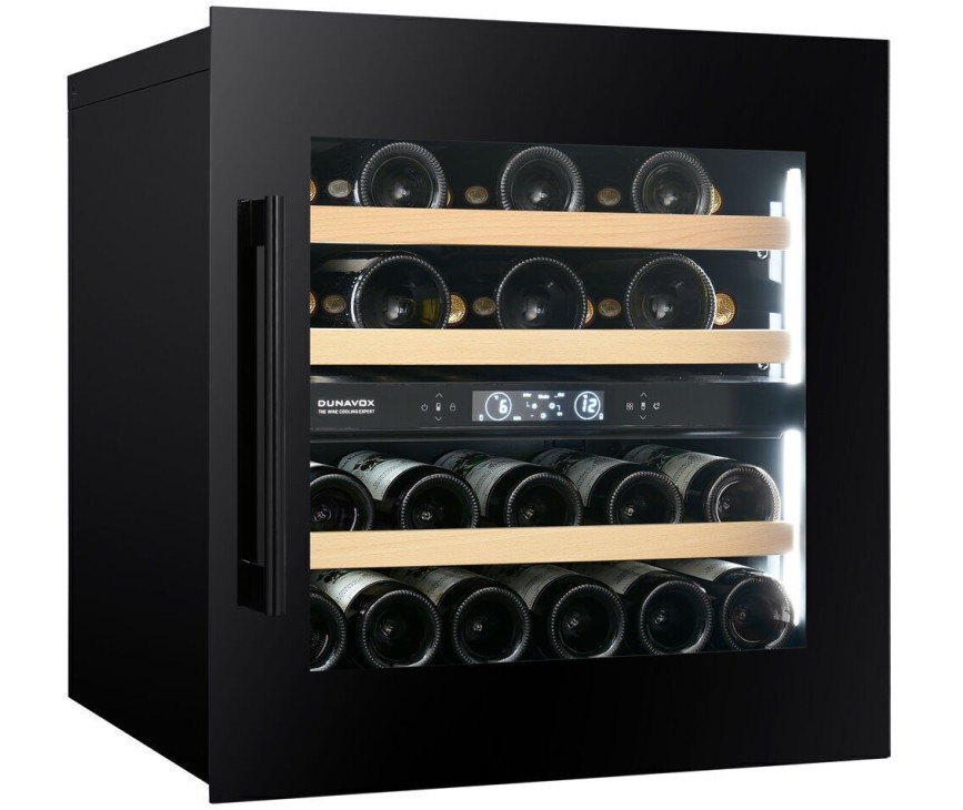 Dunavox DVS-25.65DMB inbouw wijnkoelkast