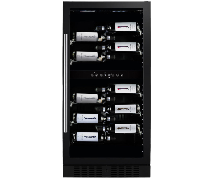 Dunavox DX-58.258DB vrijstaande wijnkoelkast - zwart