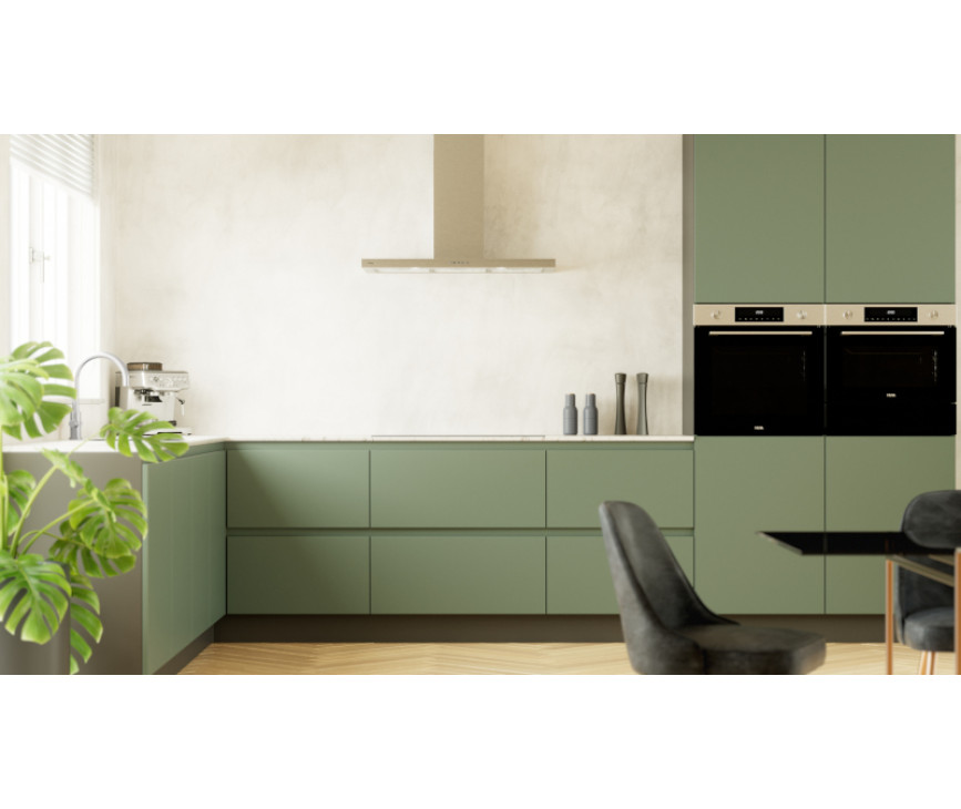 Etna AB691RVS wand afzuigkap