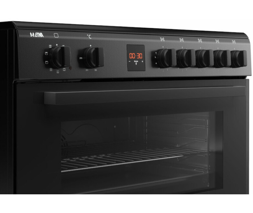 Etna FI590ZWA inductie fornuis - zwart