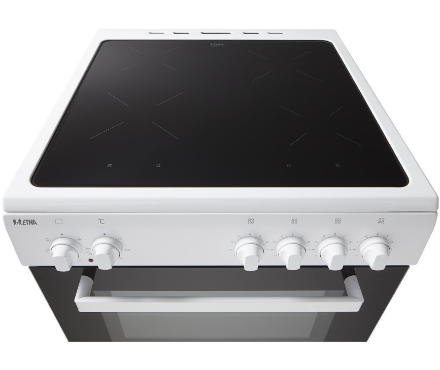 Etna FIV560WIT inductie fornuis - wit - 2-fasen aansluliting