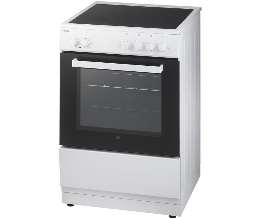 Etna FIV560WIT inductie fornuis - wit - 2-fasen aansluliting