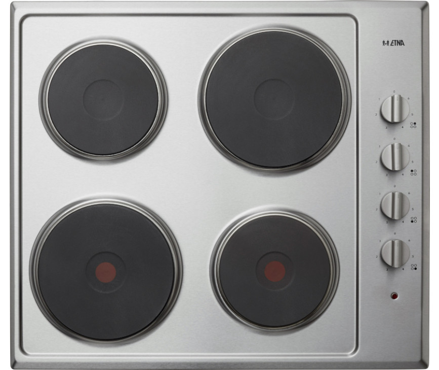 Etna KE158RVS inbouw elektrische kookplaat