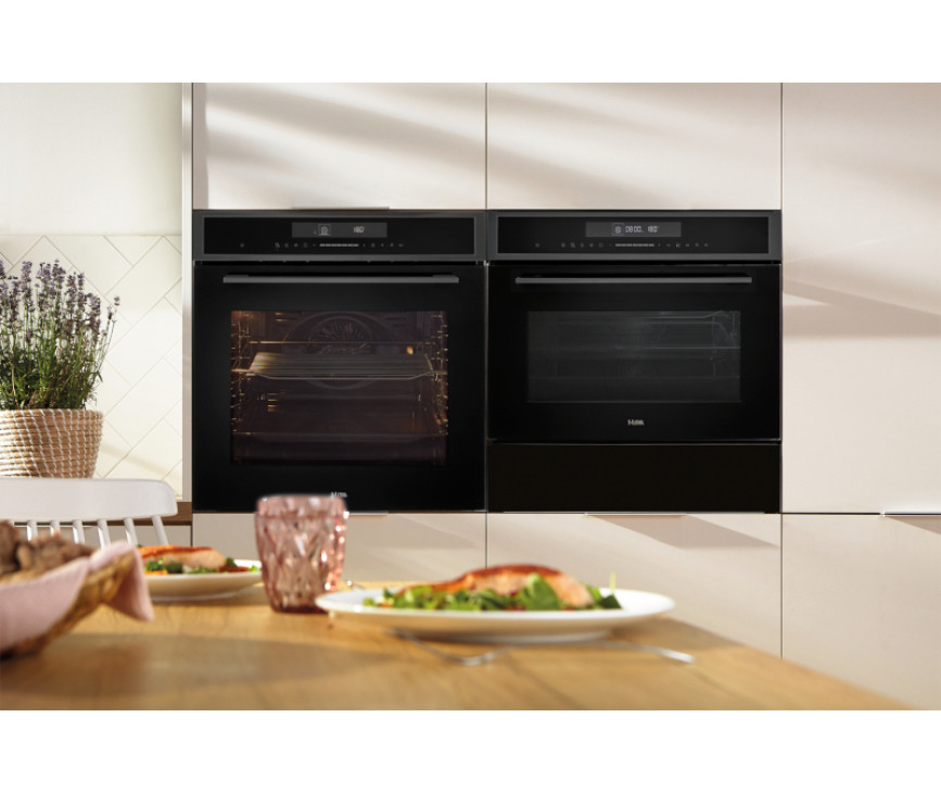 Etna OP670Ti inbouw oven met pyrolyse - zwart Titanium