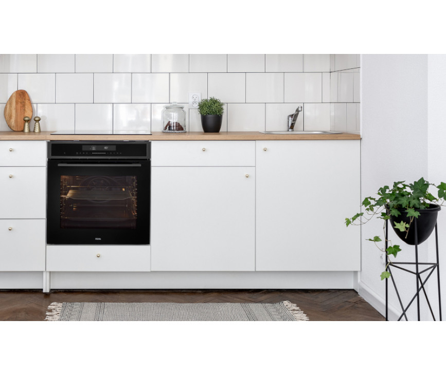 Etna OP670Ti inbouw oven met pyrolyse - zwart Titanium