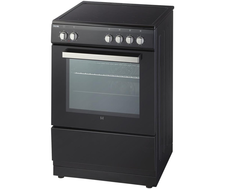 Etna FIV560ZWA inductie fornuis - zwart - 2-fasen aansluiting