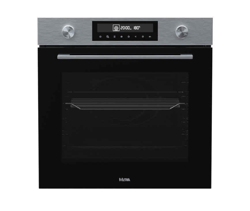 Etna OM470RVS inbouw oven - roestvrijstaal