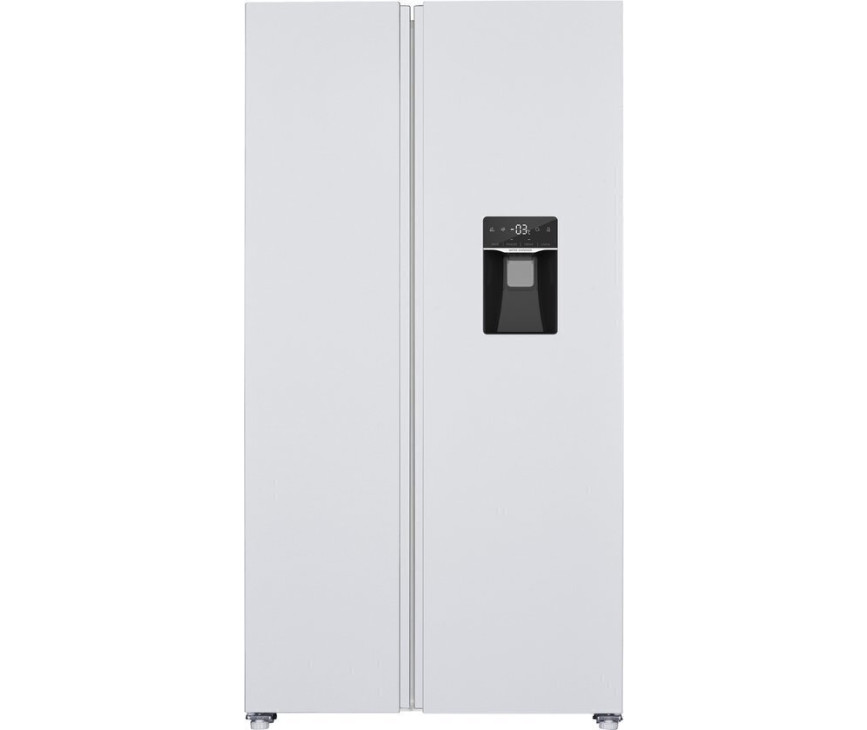 Exquisit SBS146-WS-041EW side-by-side koelkast