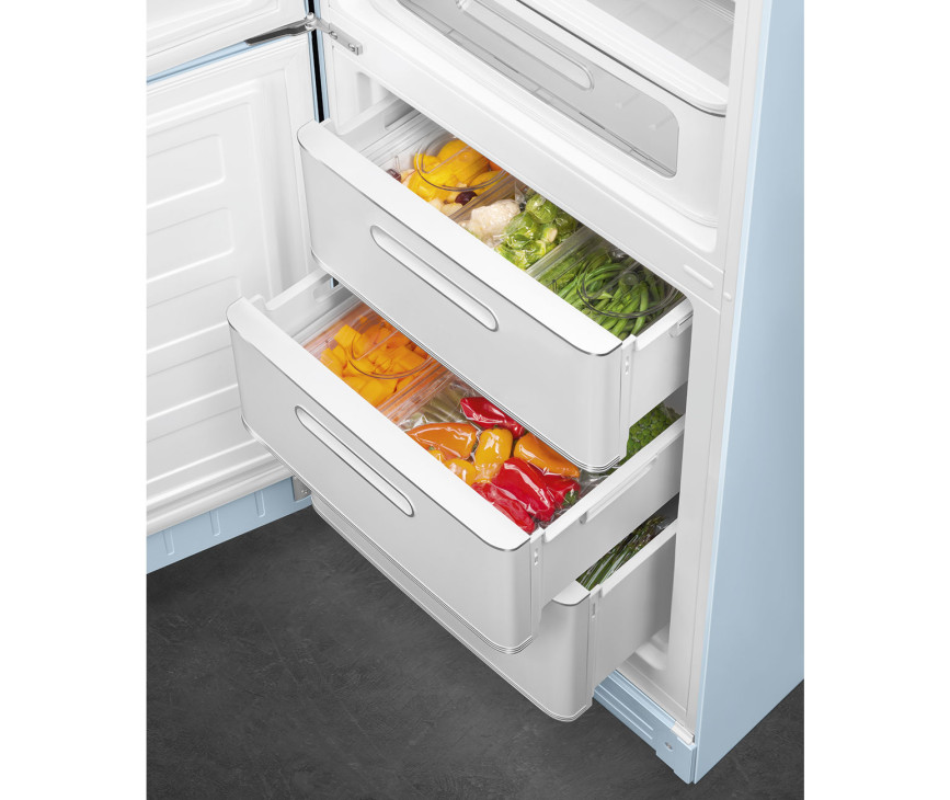 Smeg FAB32LPB5 koelkast blauw - linksdraaiend