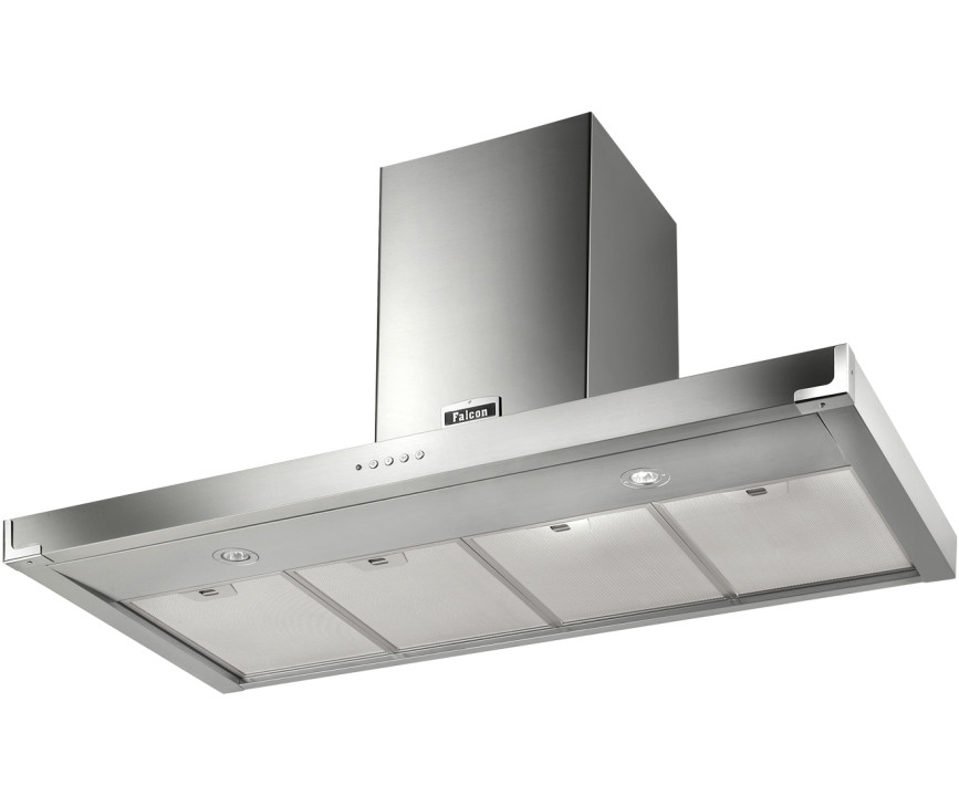 Falcon Super Flat 110 rvs - wand afzuigkap - 110 cm. breed