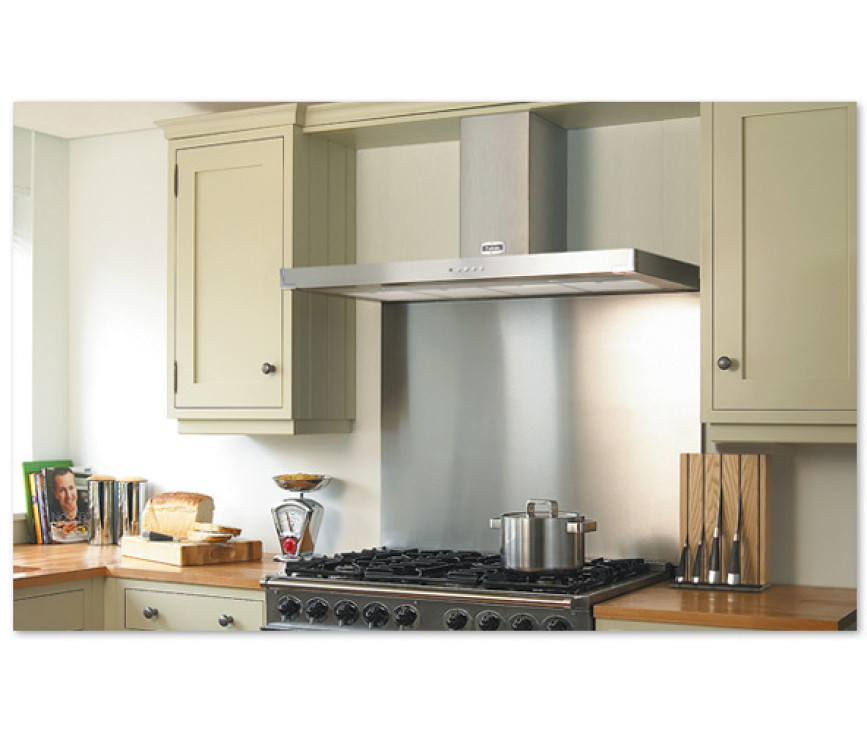 Falcon Super Flat 110 rvs - wand afzuigkap - 110 cm. breed