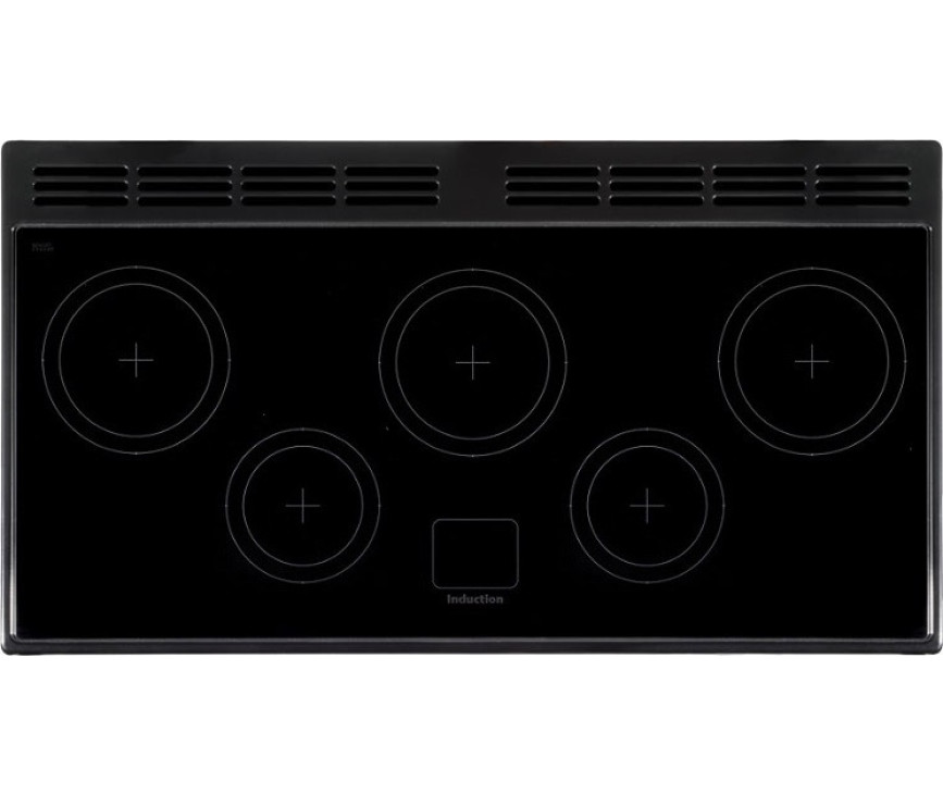 De kookplaat van de FALCON Classic 110 inductie fornuis