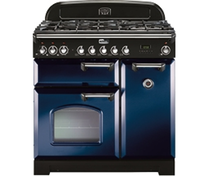 FALCON Classic Deluxe 90 gas/elektro fornuis blauw