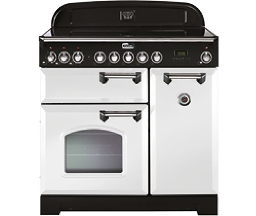 Falcon Classic Deluxe 90 keramisch fornuis wit