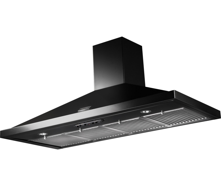 Falcon Plus 90 zwart afzuigkap - wand afzuigkap - 90 cm. breed