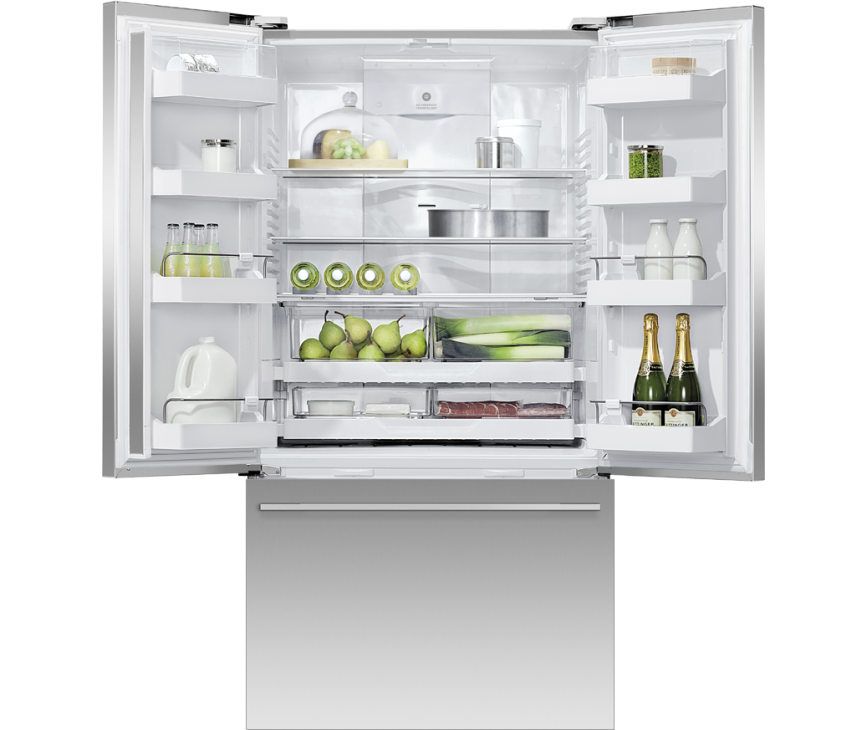 Fisher & paykel RF610ADX6 side-by-side koelkast - rvs