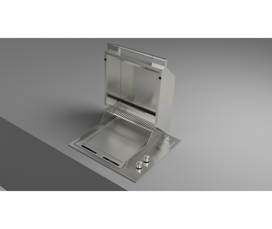 Fulgor Milano FOBQ 601 TY G X inbouw teppanyaki bbq - rvs