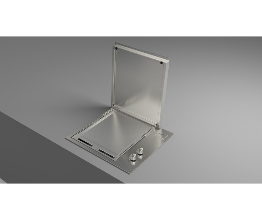 Fulgor Milano FOBQ 601 TY G X inbouw teppanyaki bbq - rvs