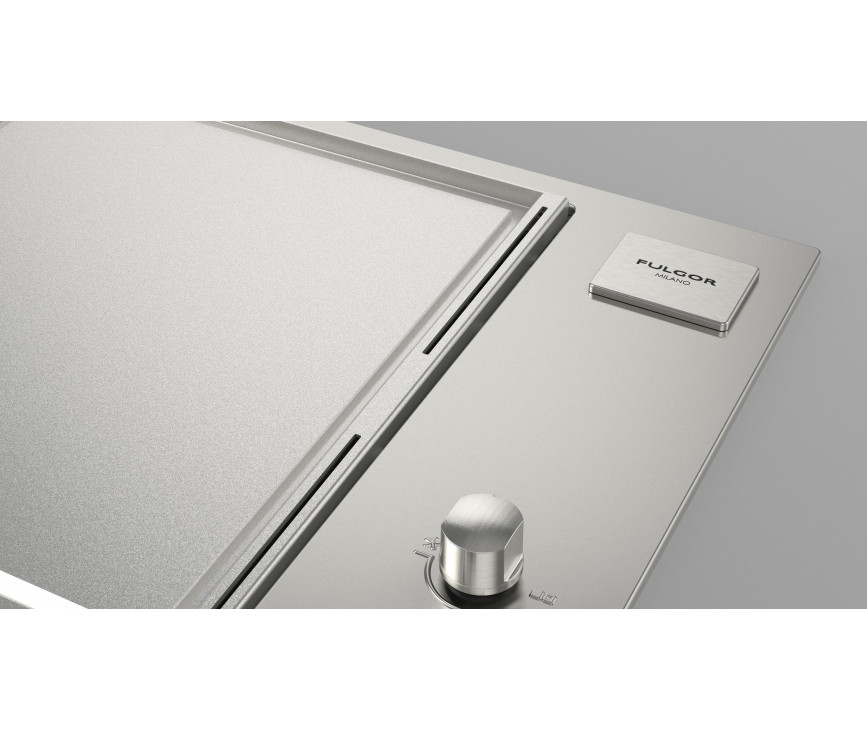 Fulgor Milano FOBQ 601 TY G X inbouw teppanyaki bbq - rvs