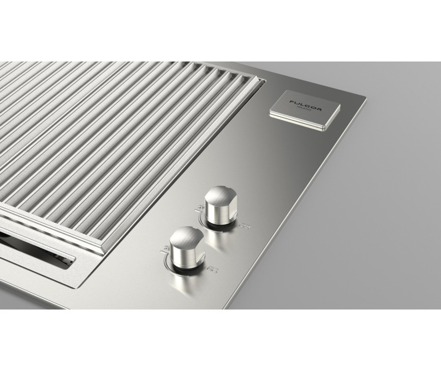 Fulgor milano FOBQ 602 G X inbouw gas barbecue - 60 cm - rvs