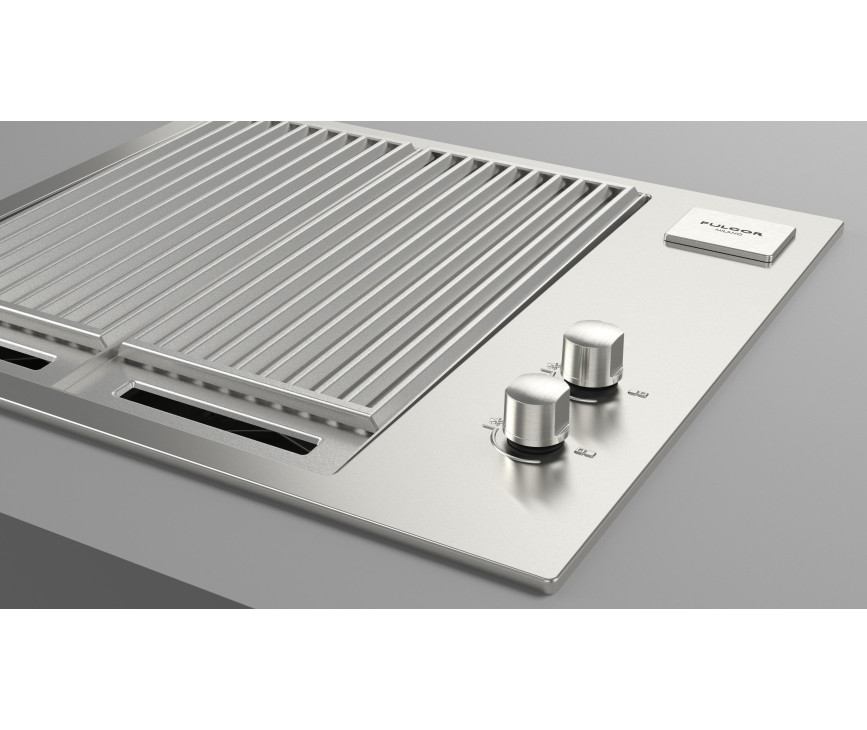 Fulgor milano FOBQ 602 G X inbouw gas barbecue - 60 cm - rvs