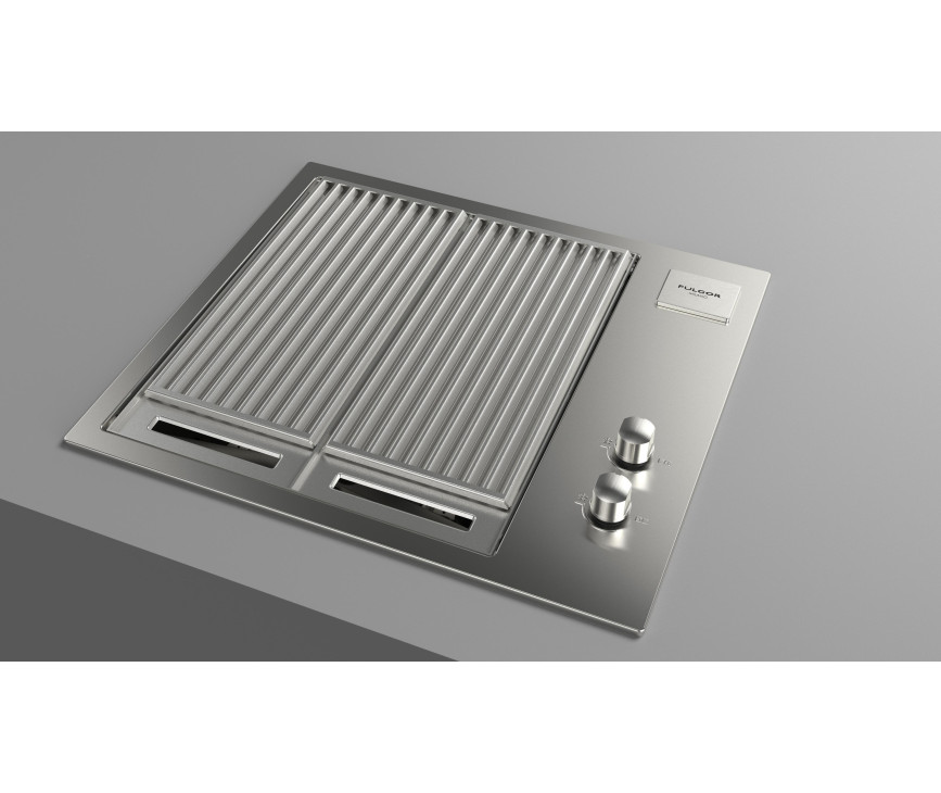 Fulgor milano FOBQ 602 G X inbouw gas barbecue - 60 cm - rvs