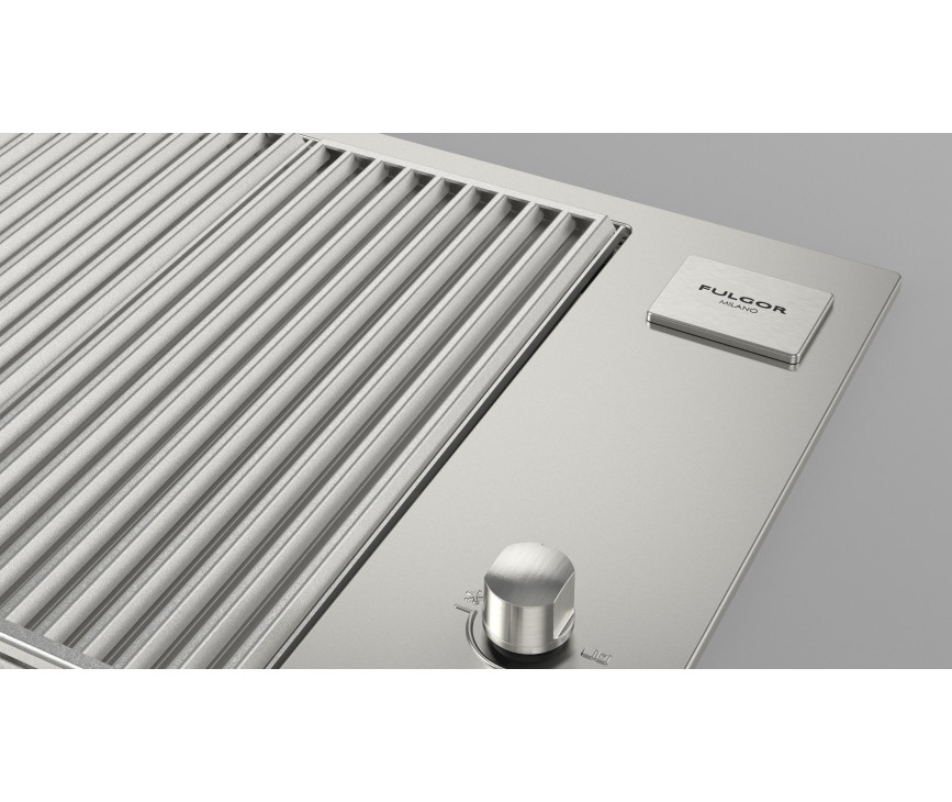 Fulgor milano FOBQ 602 G X inbouw gas barbecue - 60 cm - rvs