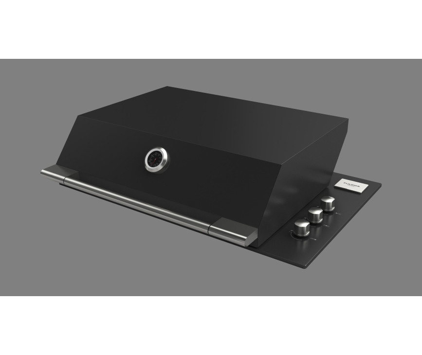 Fulgor milano FOBQ HL 800 MBK inbouw deksel/klep tbv bbq