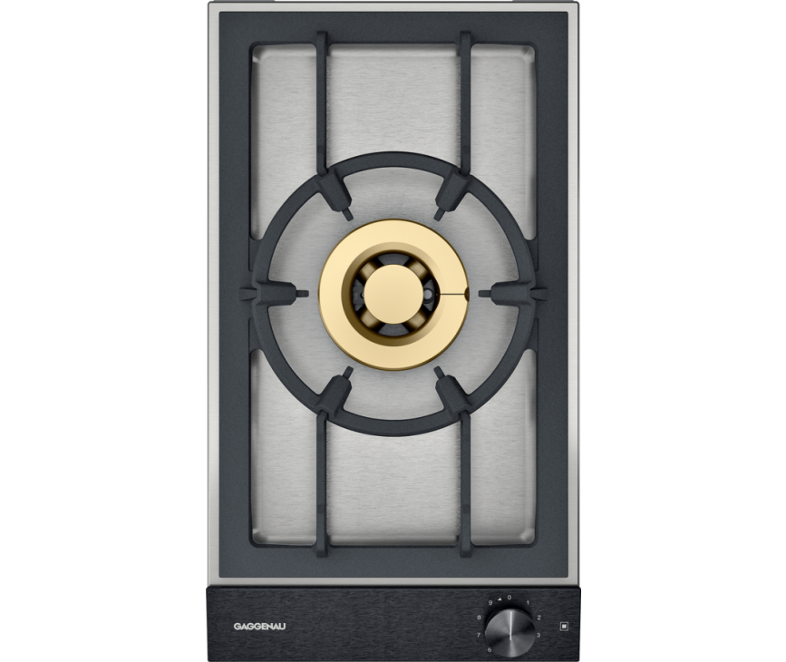 Gaggenau VG231120F gas kookplaat / wokbrander - domino - rvs