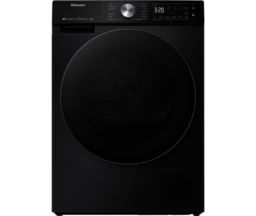 Hisense DH5S102BB warmtepomp droger - zwart