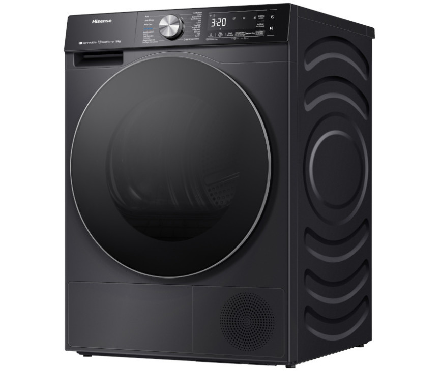 Hisense DH5S102BB warmtepomp droger - zwart